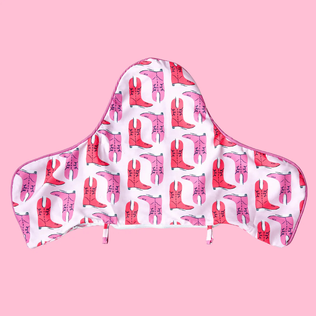 Pink Boots Cushion Cover | Poppy Kids Co