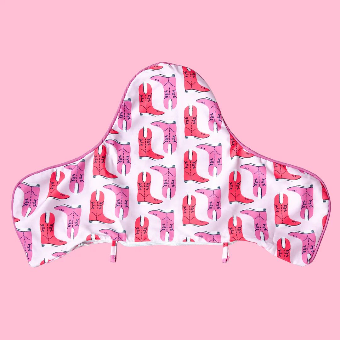 Pink Boots Cushion Cover | Poppy Kids Co