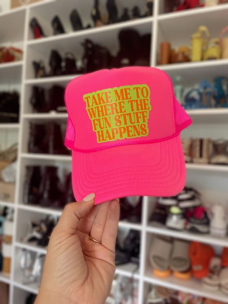 new trucker hat styles for summer - this one is available for Preorder, linked a few others l’m loving too!

Use code: PEYTON10

#LTKU #LTKunder50 #LTKstyletip