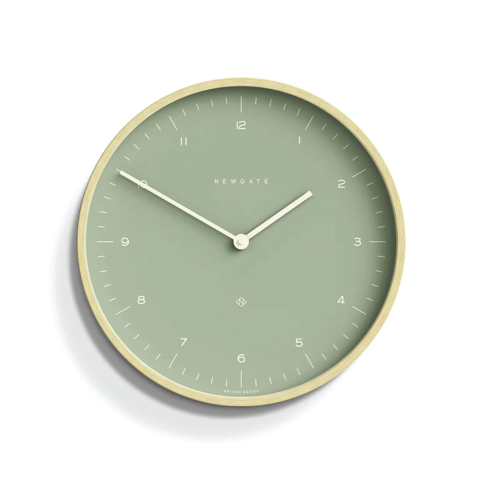 Hello Alice Wall Clock in Sage | Brooke and Lou