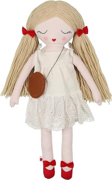 Hearts of Yarn Mila Plush Handmade Doll for Girls Soft Cuddle Toy for Toddlers, Infants & Babies ... | Amazon (US)