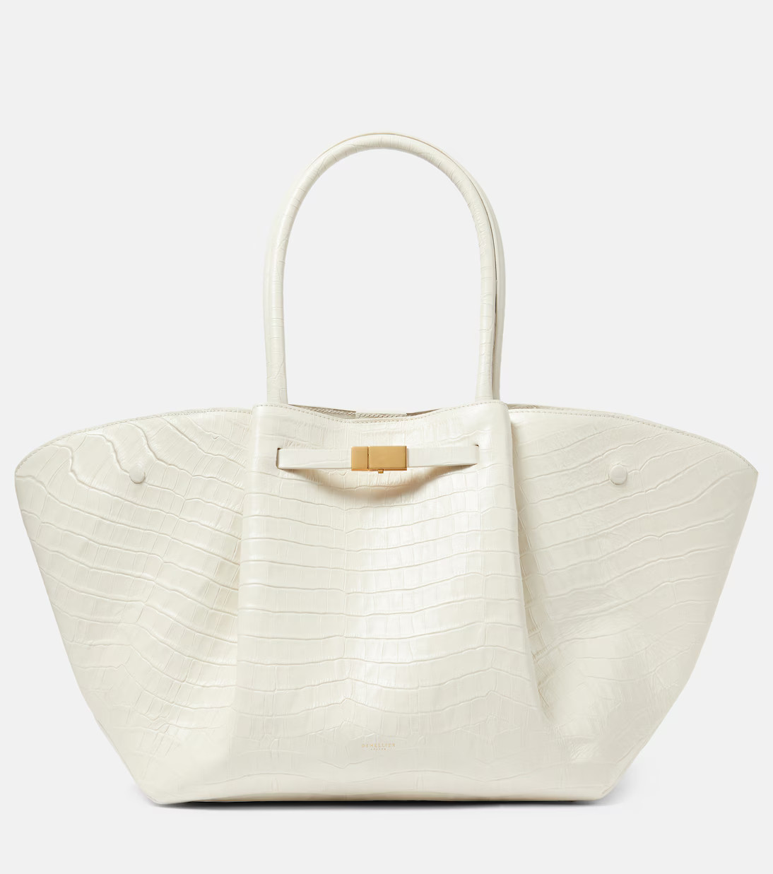 New York croc-effect leather tote bag | Mytheresa (US/CA)