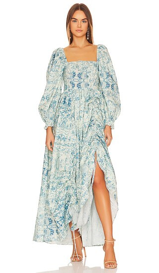 Selkie The Romantics Dress in Blue. - size XXS (also in 5X, S, XS) | Revolve Clothing (Global)