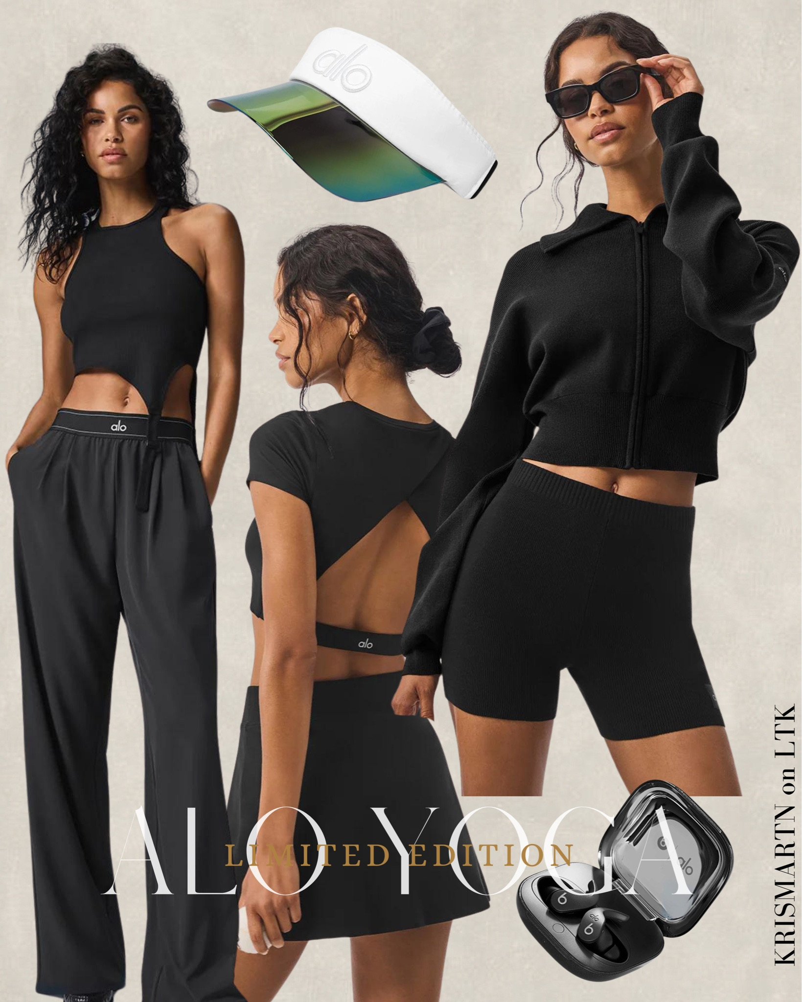 Black Alo Yoga Outfit Inspo 🖤#LTKfit #LTKactive #LTKpetite 

#LTKFindsUnder100 #LTKStyleTip #LTKSummerSales
