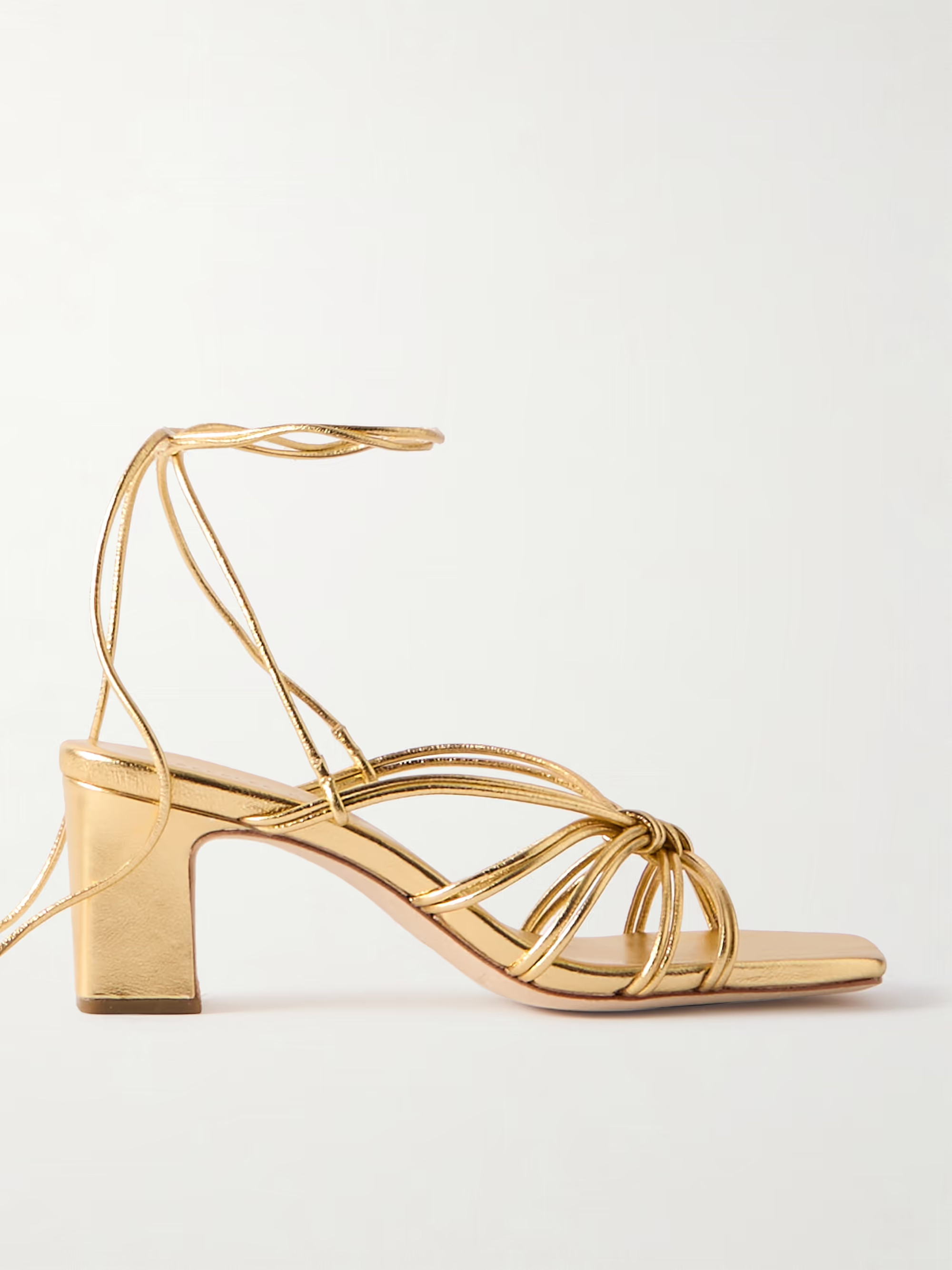 Ryder metallic leather sandals | NET-A-PORTER (US)