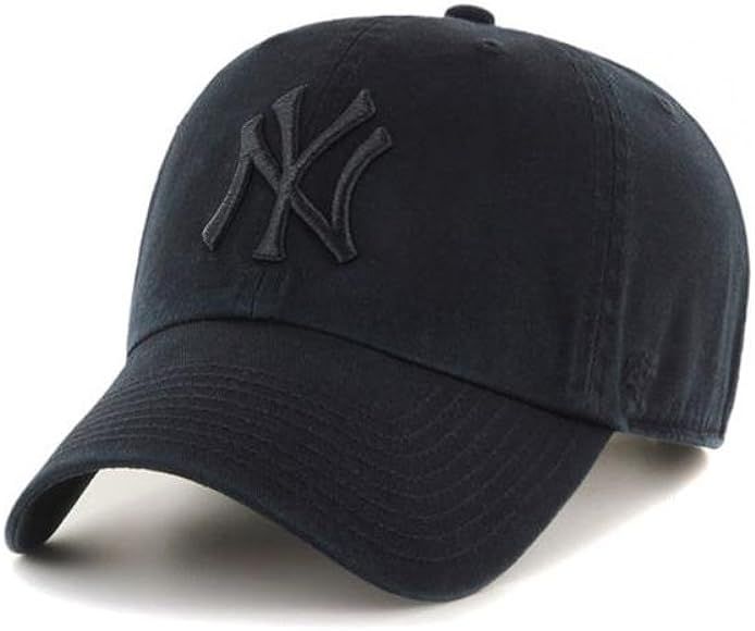 '47 Brand MLB New York Yankees Clean Up Cap - Black | Amazon (US)