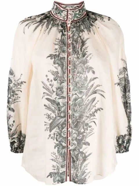 Moonshine billow blouse | Farfetch (UK)