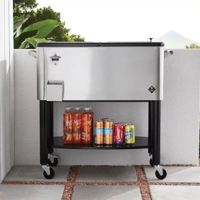 Member's Mark 80-Qt. Stainless Steel Cooler with Cover | Sam's Club