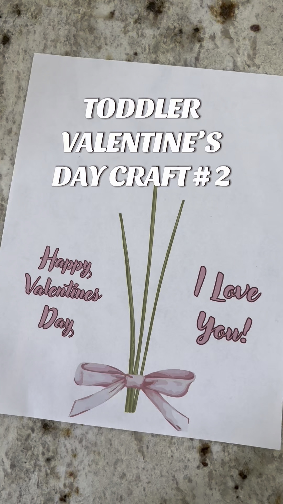 Toddler Valentine’s Day craft part 2!💕 I’ll post the printable copy soon so you can do it too🥰😁 

#LTKKids #LTKSeasonal #LTKFamily
