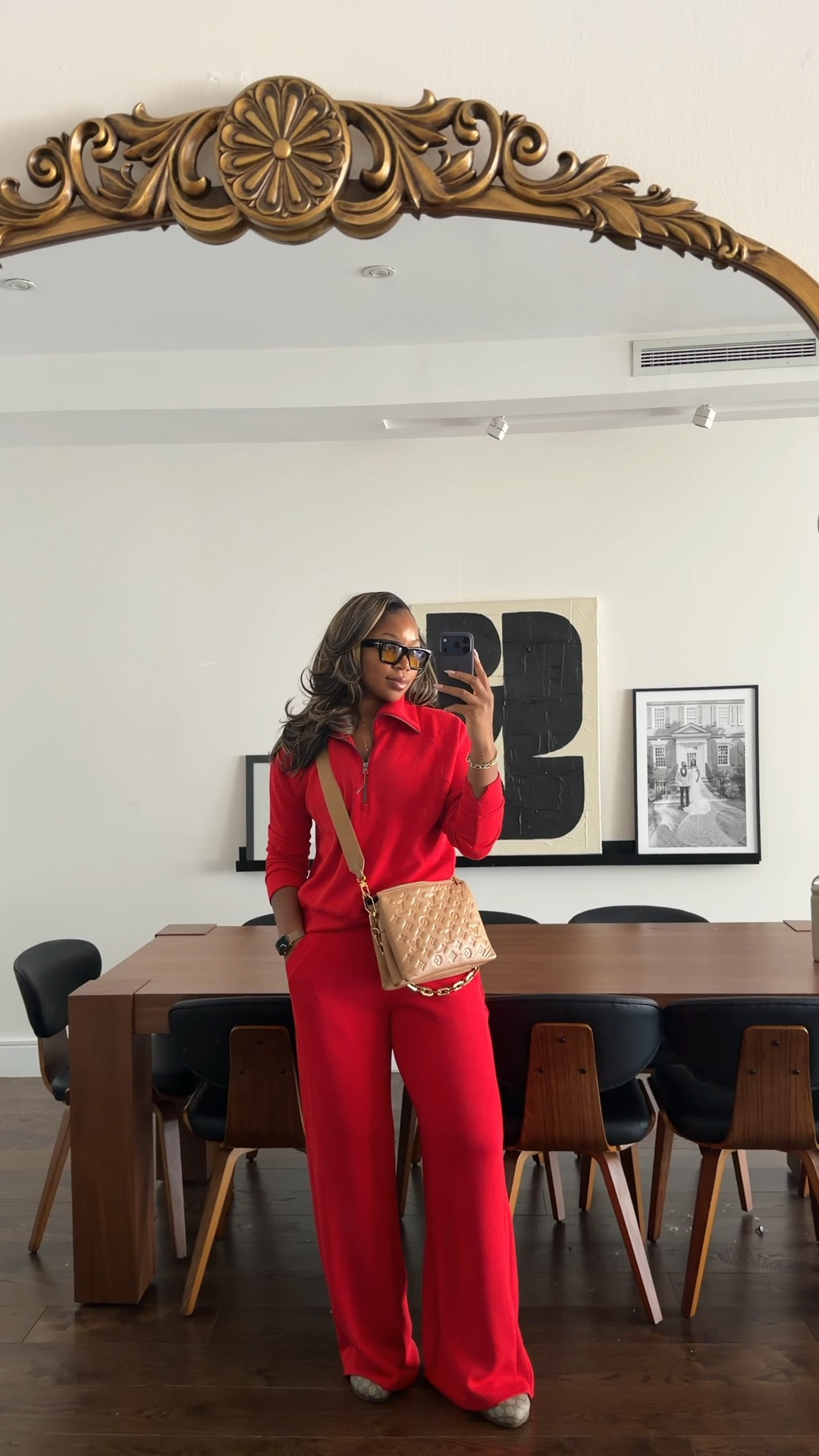 In my favorite set large top xl tall bottoms 