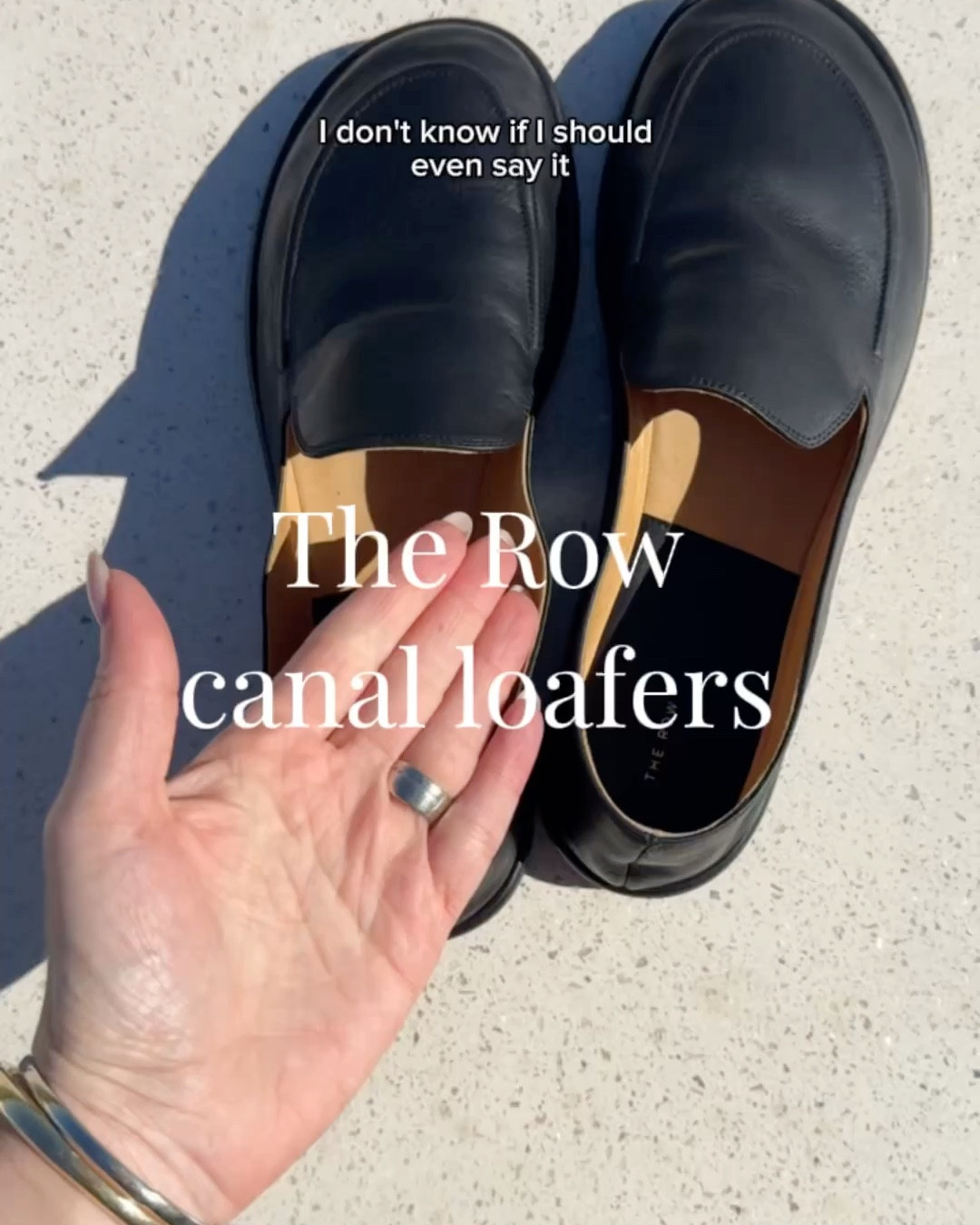 The Row Canal loafers have been on my wishlist for a while: very casual, comfy and undeniably chic. They’re also super lightweight and their design allows plenty of room in the toe box which is perfect for swollen feet. IMHO they run a little small so go half a size up or a whole size up if you’re planning to wear socks! I wish I could tell you that one could find a similar style in comparable quality for less but these loafers are absolutely unique in their own way and I’ll be definitely hunting them down in other colors. #LTKVideo

#LTKShoeCrush #LTKSeasonal