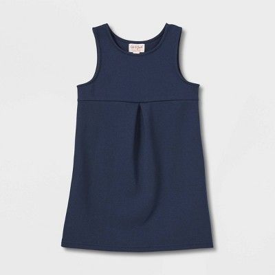 Toddler Girls' Sleeveless Uniform Tank Knit Jumper - Cat & Jack™ | Target