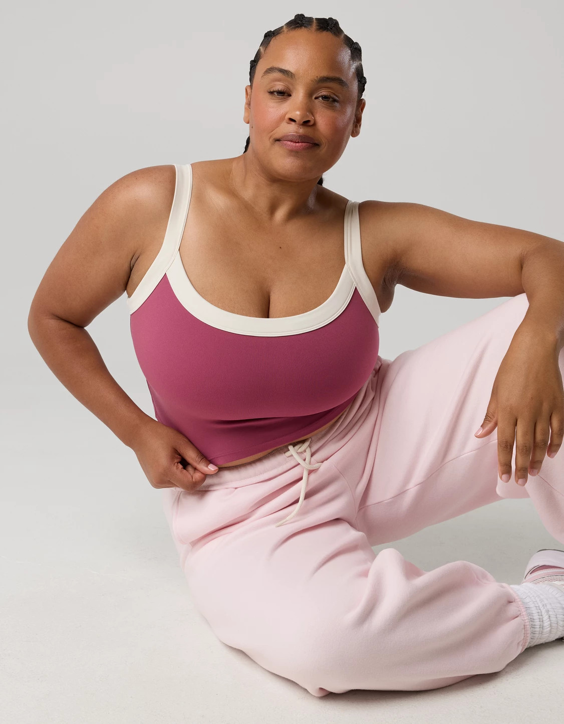 OFFLINE By Aerie Real Me Low Key Ringer Longline Sports Bra | Aerie
