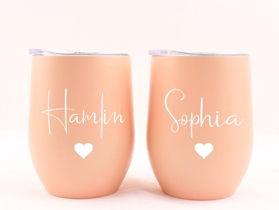 Personalized Wine Tumbler | Wine Tumbler | Bridesmaid Wine Tumbler | Bridesmaid Gift | Bridal Par... | Etsy (CAD)