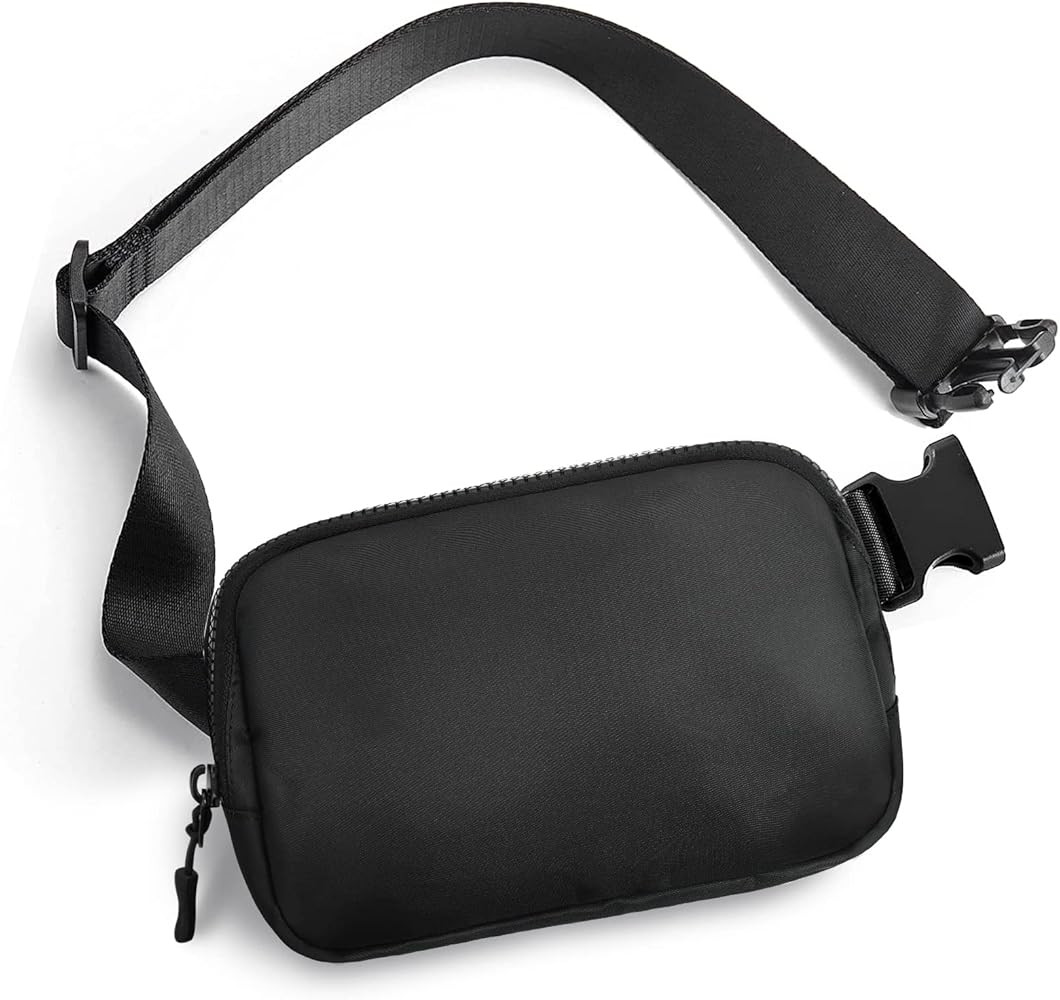 Dtown Cross Body Fanny Pack for Women Men Black Belt Bag Crossbody Bags Everywhere Mini Waist Pac... | Amazon (US)