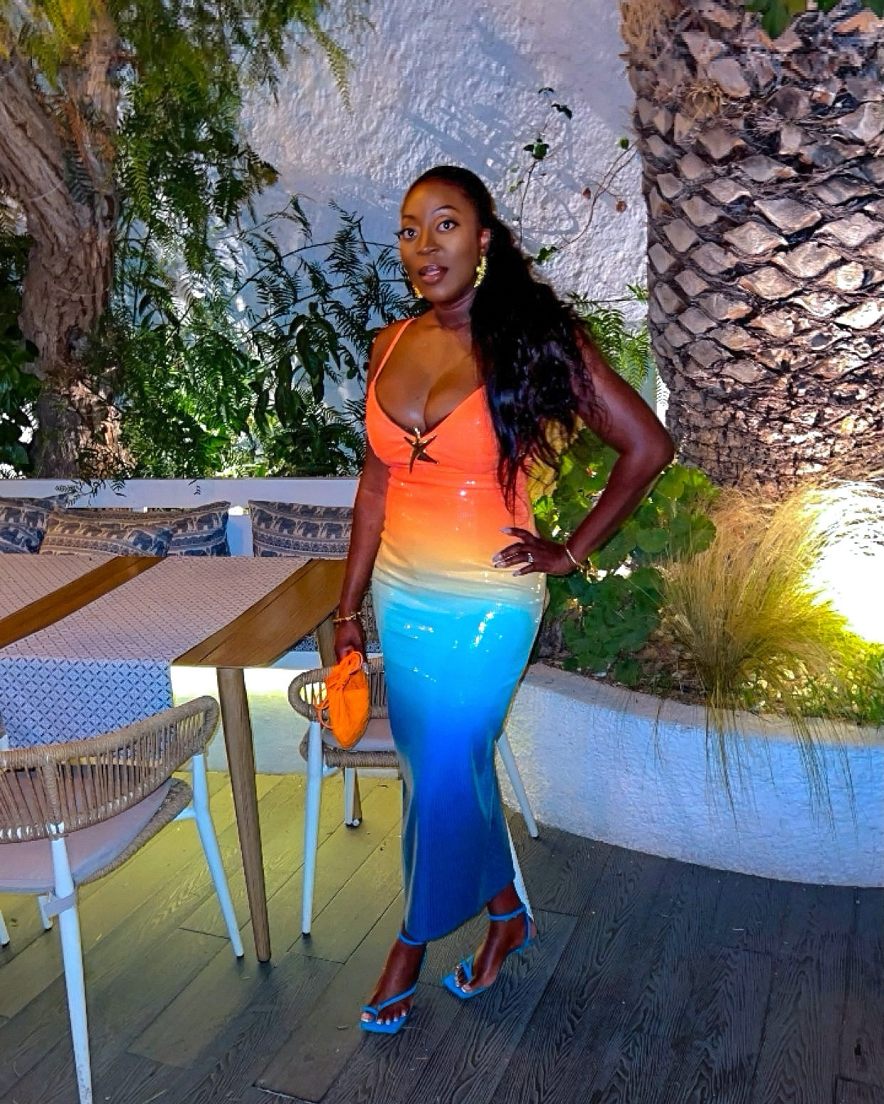 Runaway the label orange ombré dress 

#LTKStyleTip #LTKWedding #LTKParties