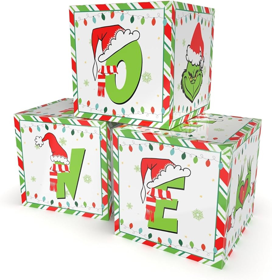 3 Pcs Christmas Balloons Boxes Large Christmas Letters Balloon Boxes Xtmas Decorations Xtmas Part... | Amazon (US)