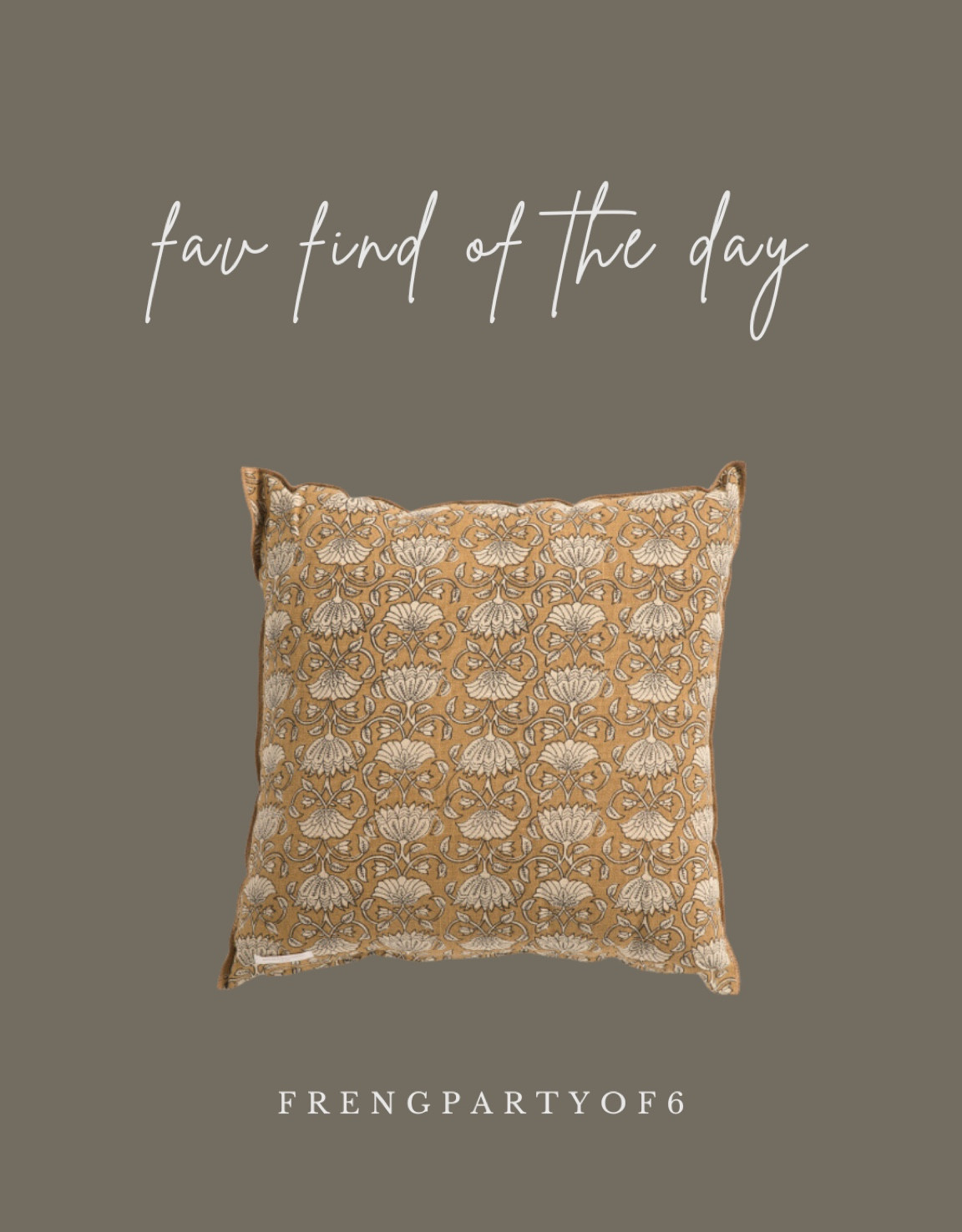 The perfect fall pillow! Such a great price, and has a zipper so you can add your own fluffy insert. Boujee on a budget, designer style 

#LTKSaleAlert #LTKFindsUnder50 #LTKHome