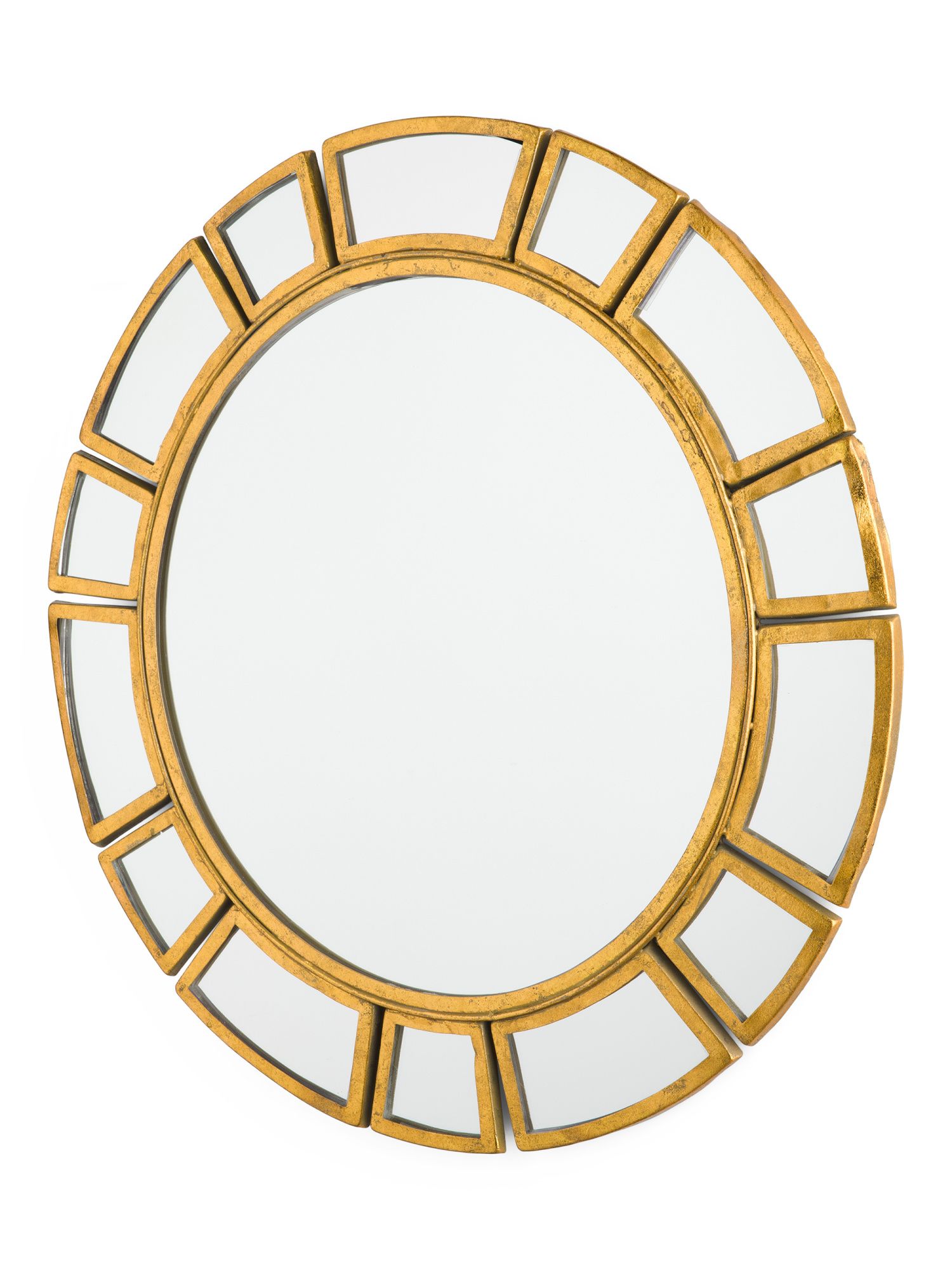 30in Deco Sunburst Framed Mirror | Marshalls