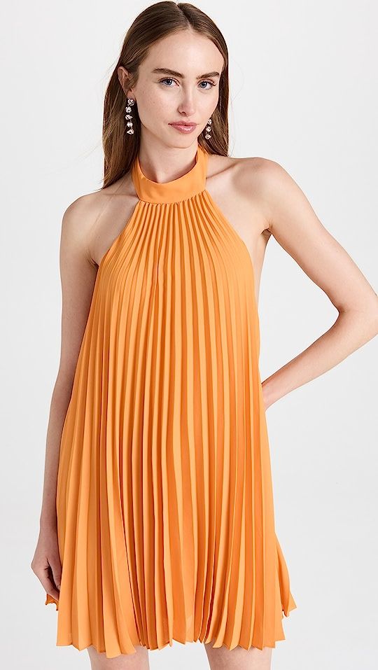 Aviana Halterneck Mini Dress | Shopbop