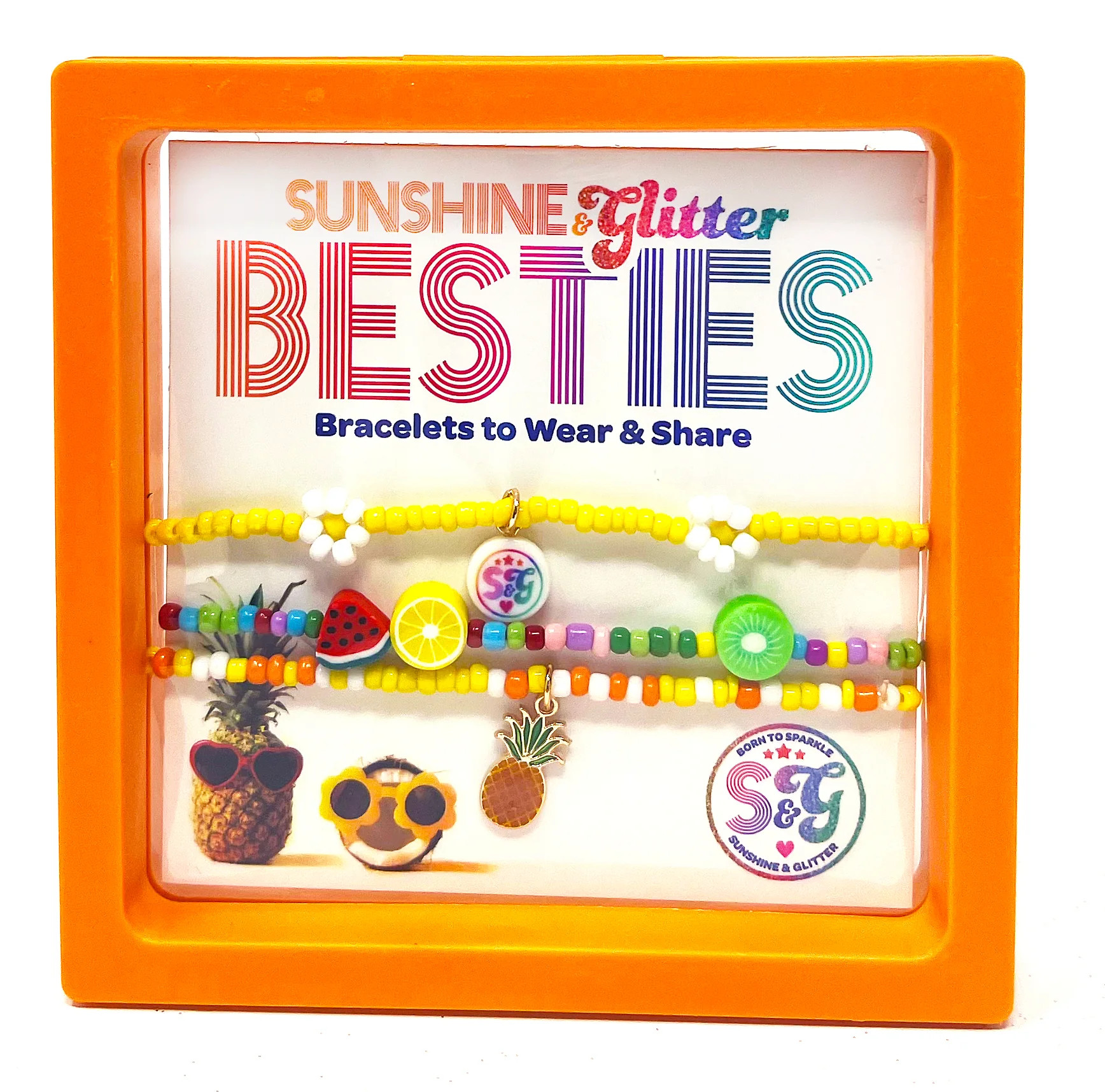 BESTIE Bracelets - FRUITY CUTIE | Sunshine & Glitter