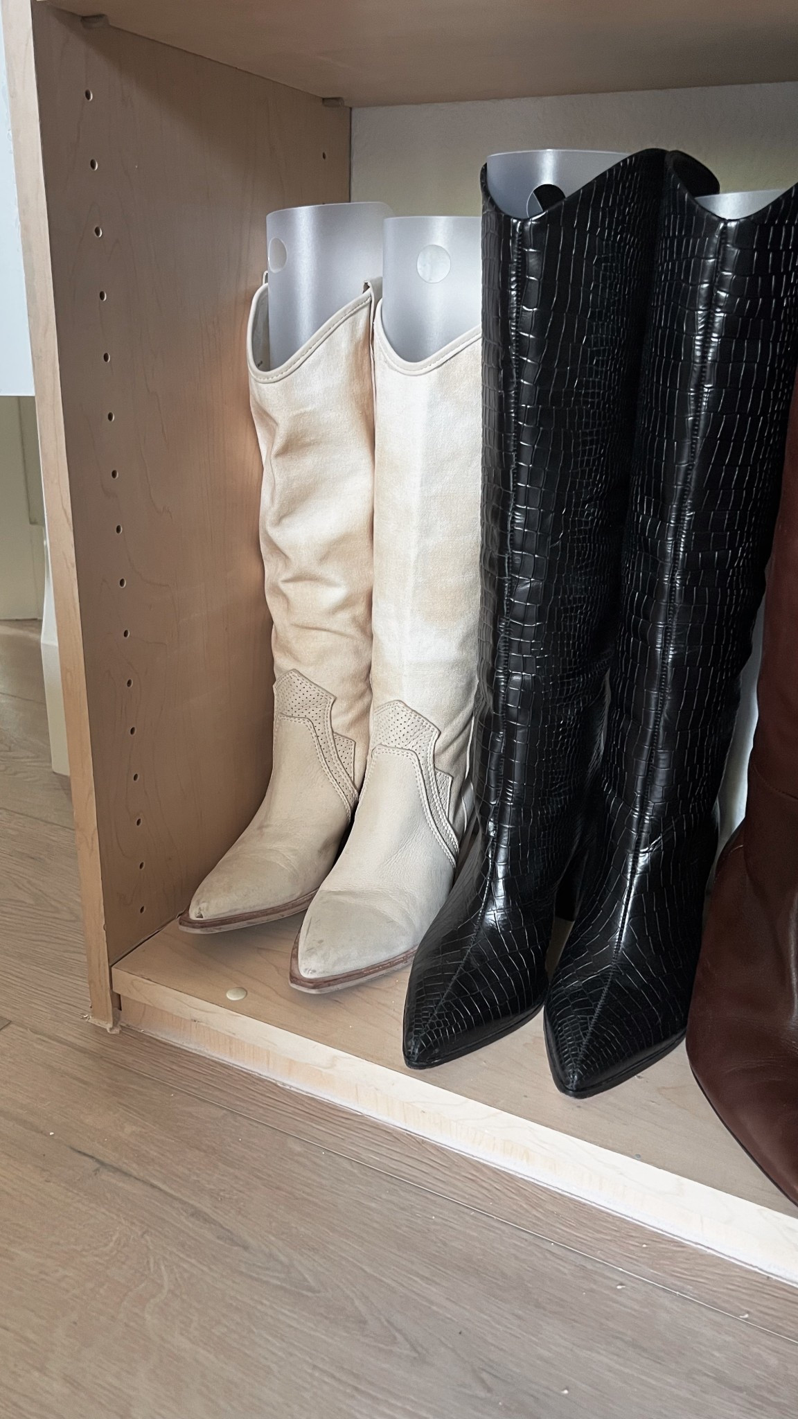 Boot shapers // Boot accessories // Closet accessories // Tall boots

#LTKShoeCrush #LTKHome