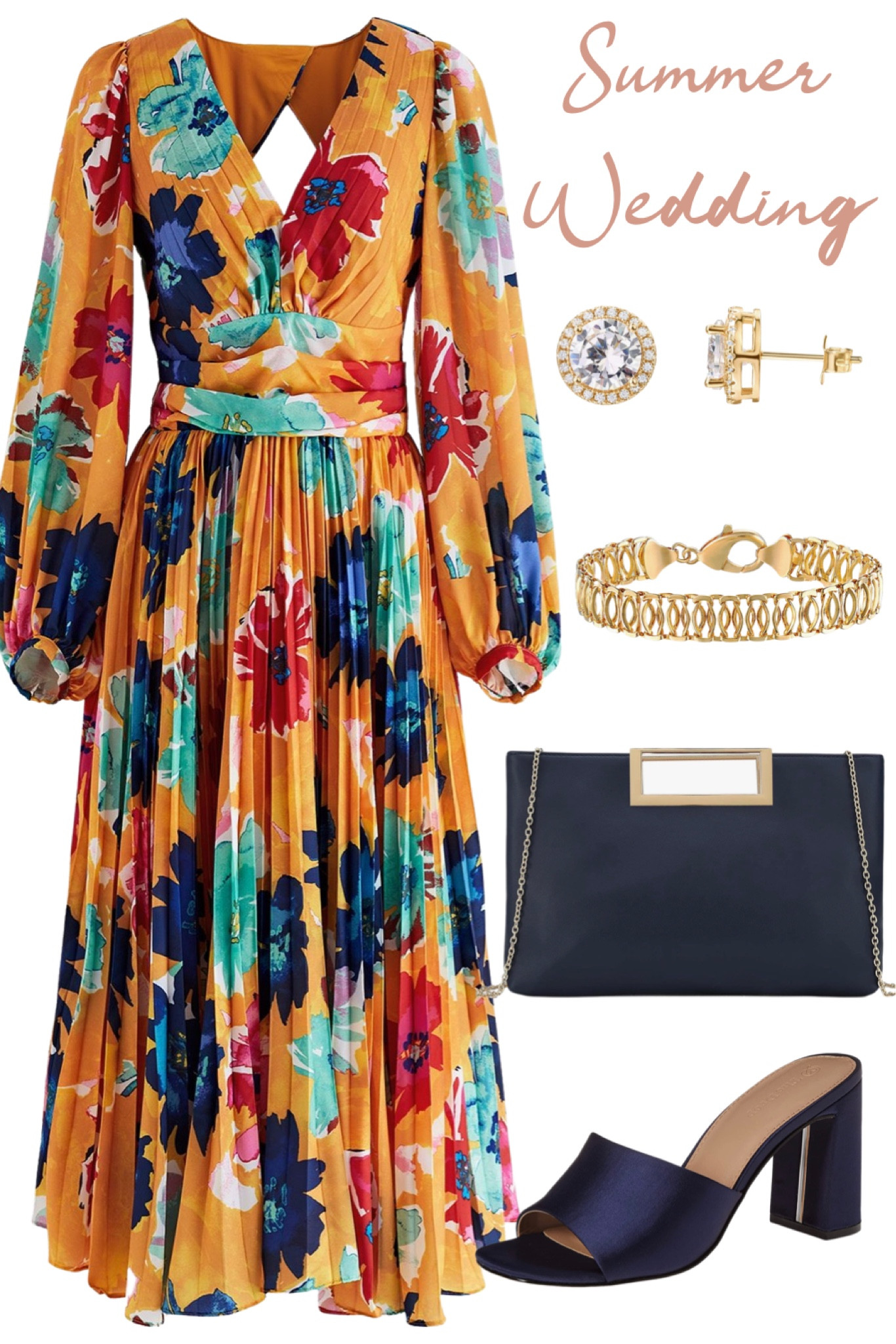 
Casual garden summer wedding guest outfit idea.

#summeroutfit #summerdress #navysandals #navyclutch #weddingguestdress

#LTKstyletip #LTKwedding #LTKSeasonal