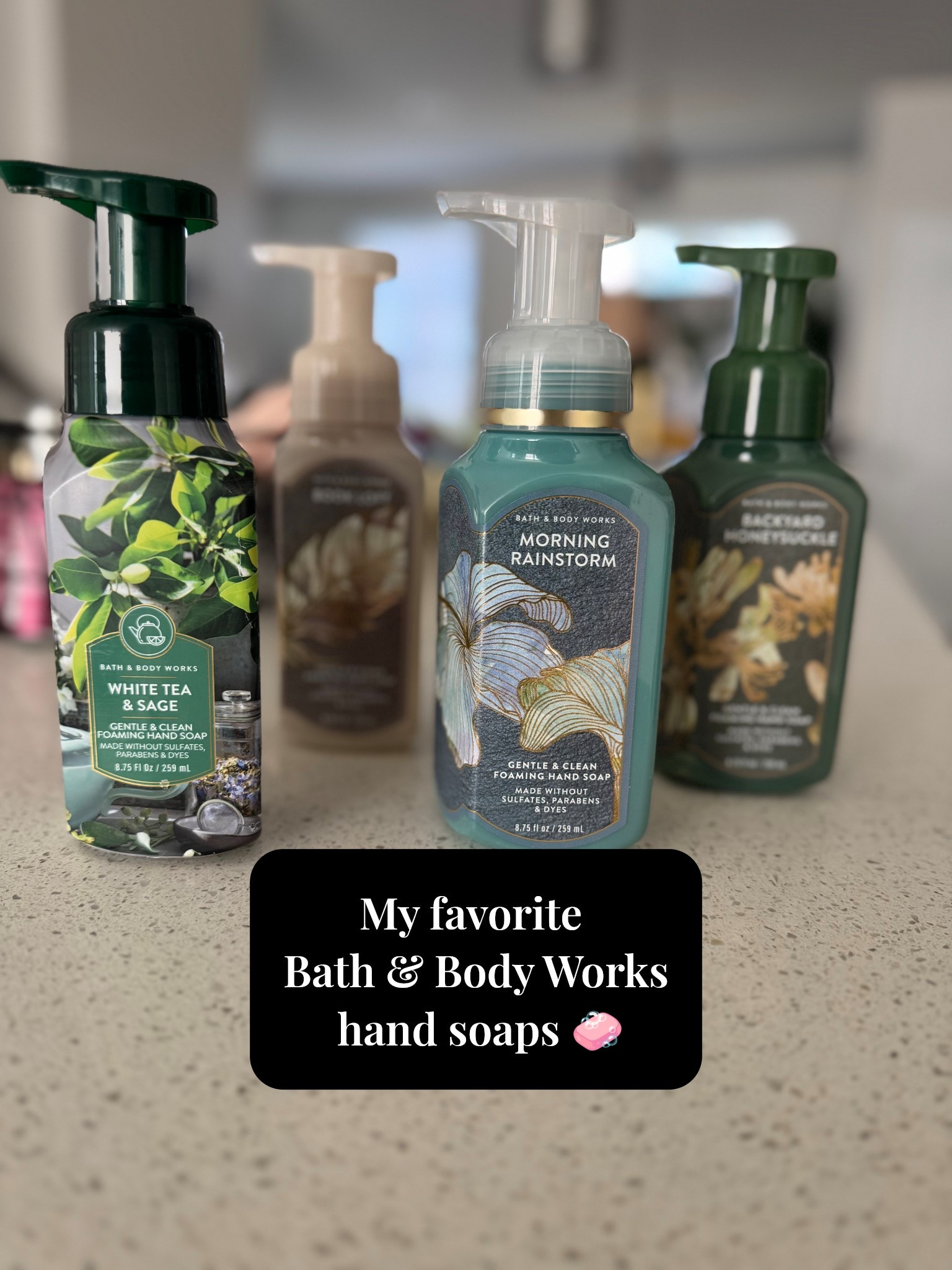 It may seem extra to take hand soaps so seriously, but I do lol. Plus I gotta stock up whenever they’re on sale.

#bathandbodyworks #foaminghandsoap #springfragrances #handsoap

#LTKHome #LTKselfcare #LTKSaleAlert