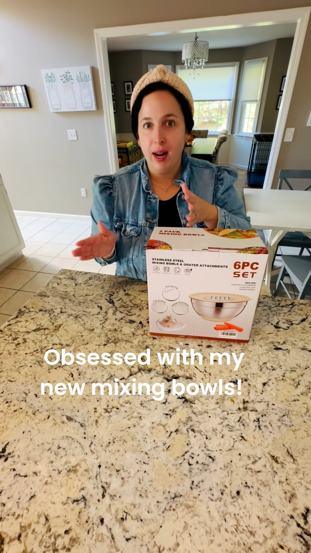 I had to share my new mixing bowls! They come with lids, don’t slide AND stack nicely so they don’t take up a ton of storage space! 
I bought the colorful set but think I may get the khaki too!

#LTKFindsUnder50 #LTKParties #LTKHome