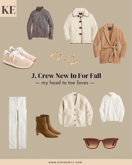 J. Crew new in for fall - my head to toe faves 

#LTKSeasonal