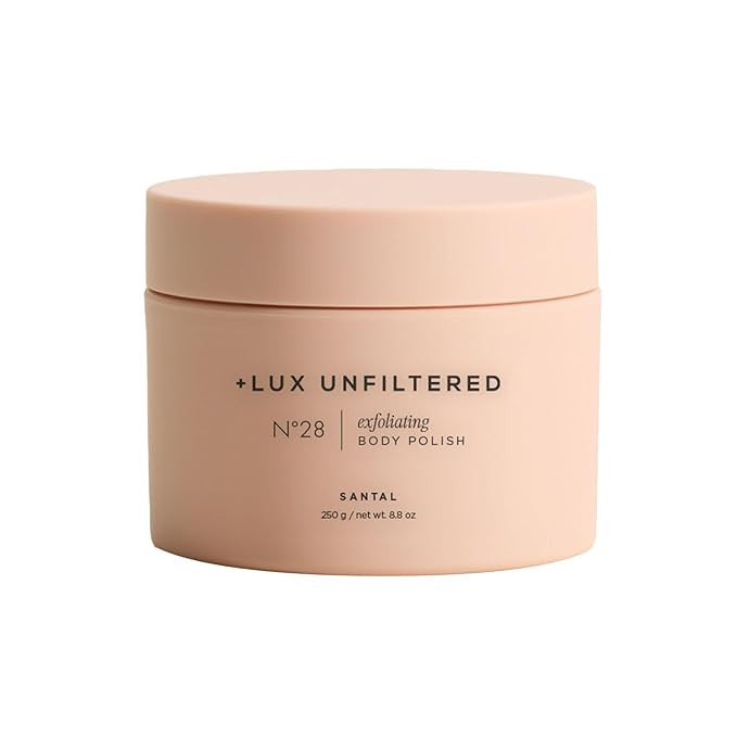 + Lux Unfiltered N°28 Exfoliating Body Polish in Santal - Exfoliating Body Scrub with Shea Butte... | Amazon (US)