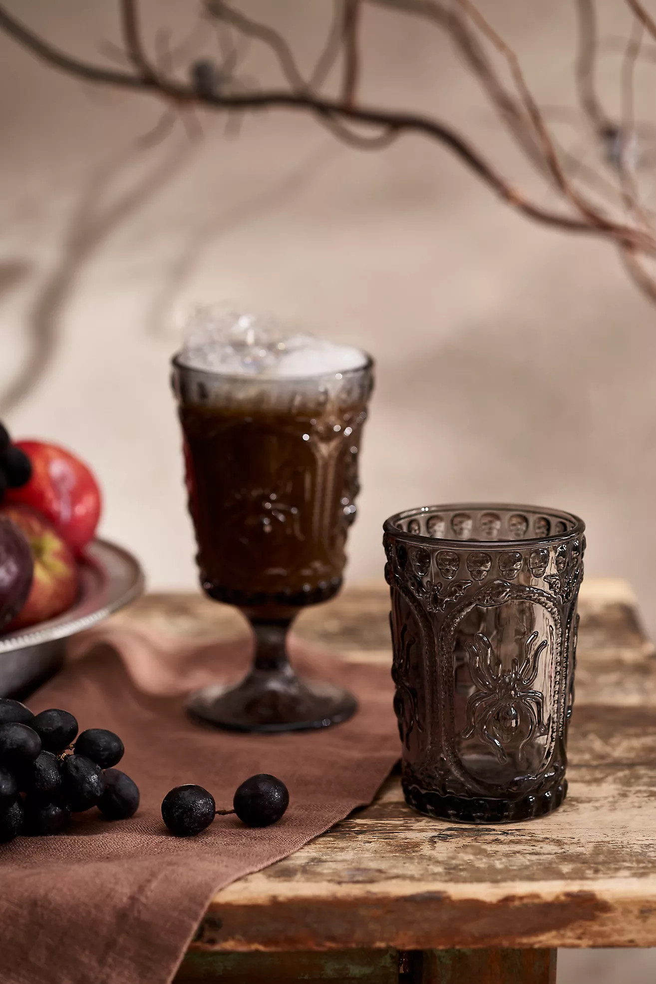 Halloween Embossed Glass | Anthropologie (US)
