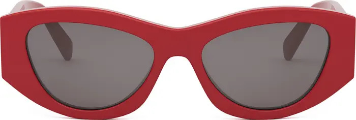 CELINE Triomphe 55mm Rectangular Sunglasses | Nordstrom | Nordstrom