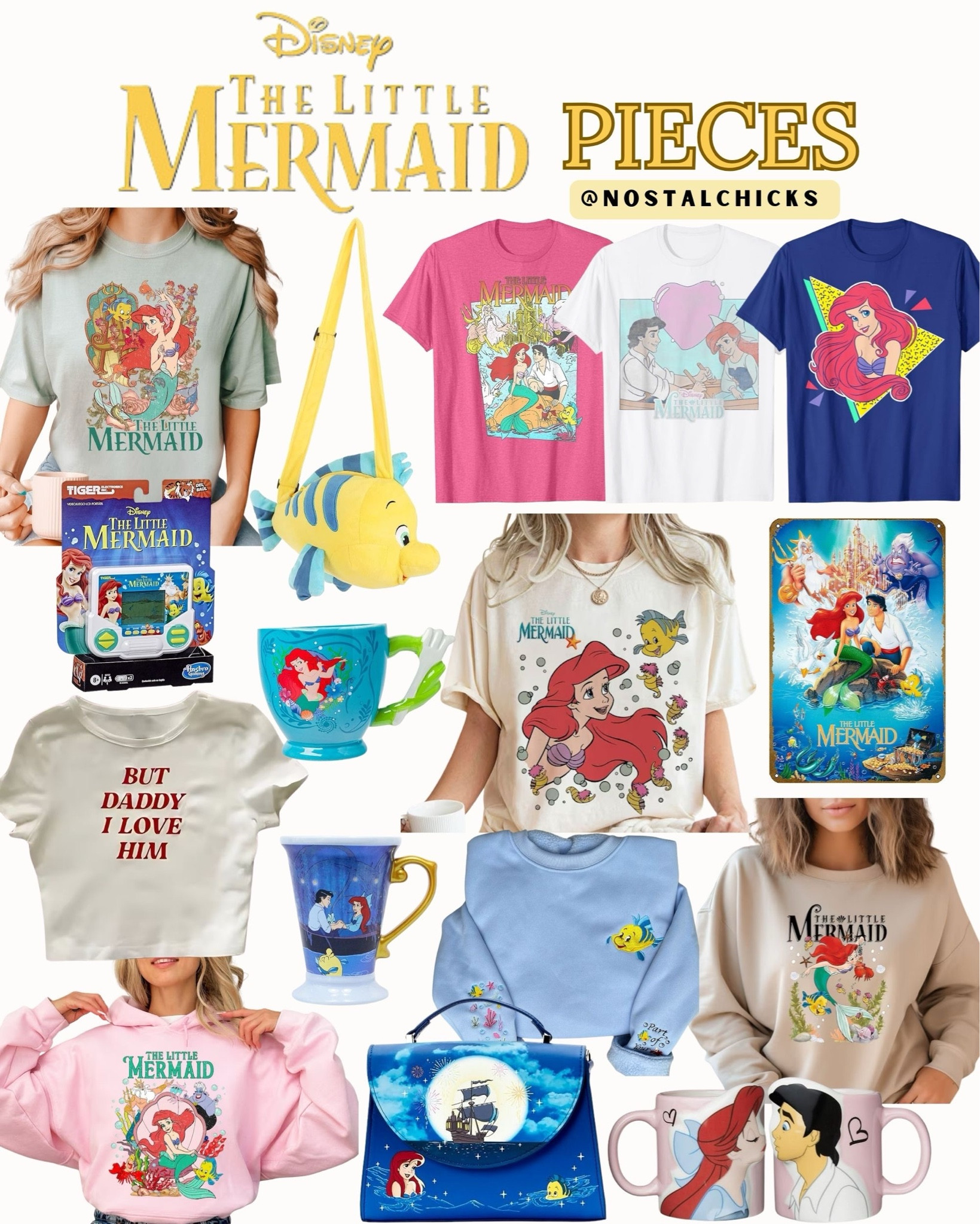 Little Mermaid pieces
#littlemermaid #disneystyle #90s #90sstyle