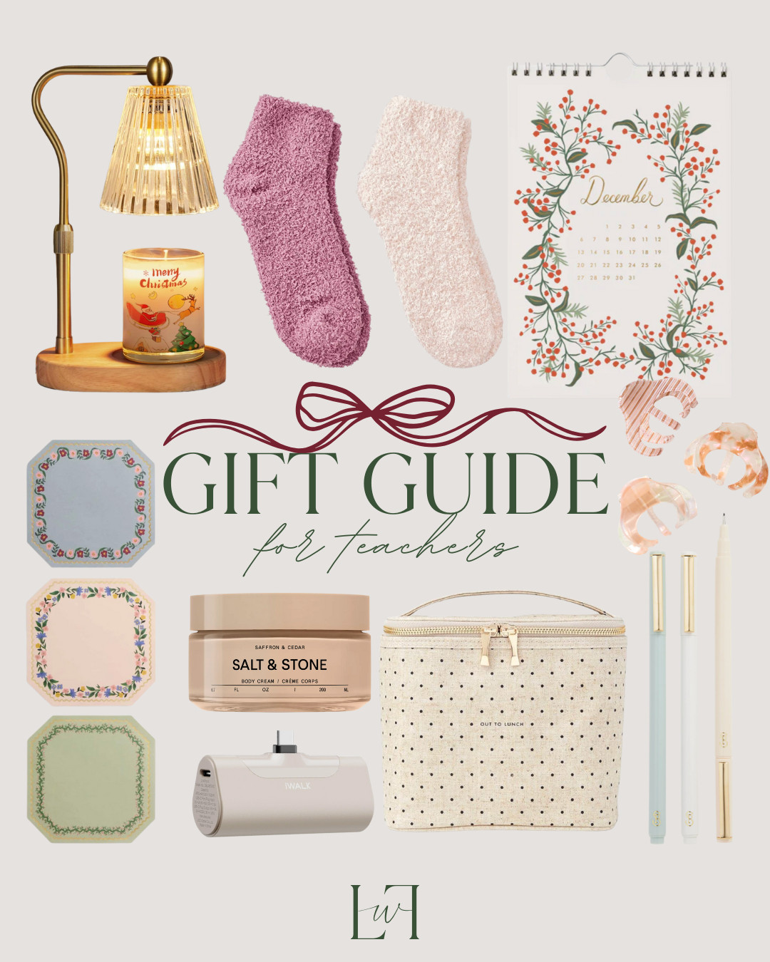 Love these ideas for end of the year teacher gifts! A candle warmer is so functional and cute! 



life with loverly, teacher gifts, lunch box, gift guide, stationary  

 #LTKGiftGuide #LTKHoliday