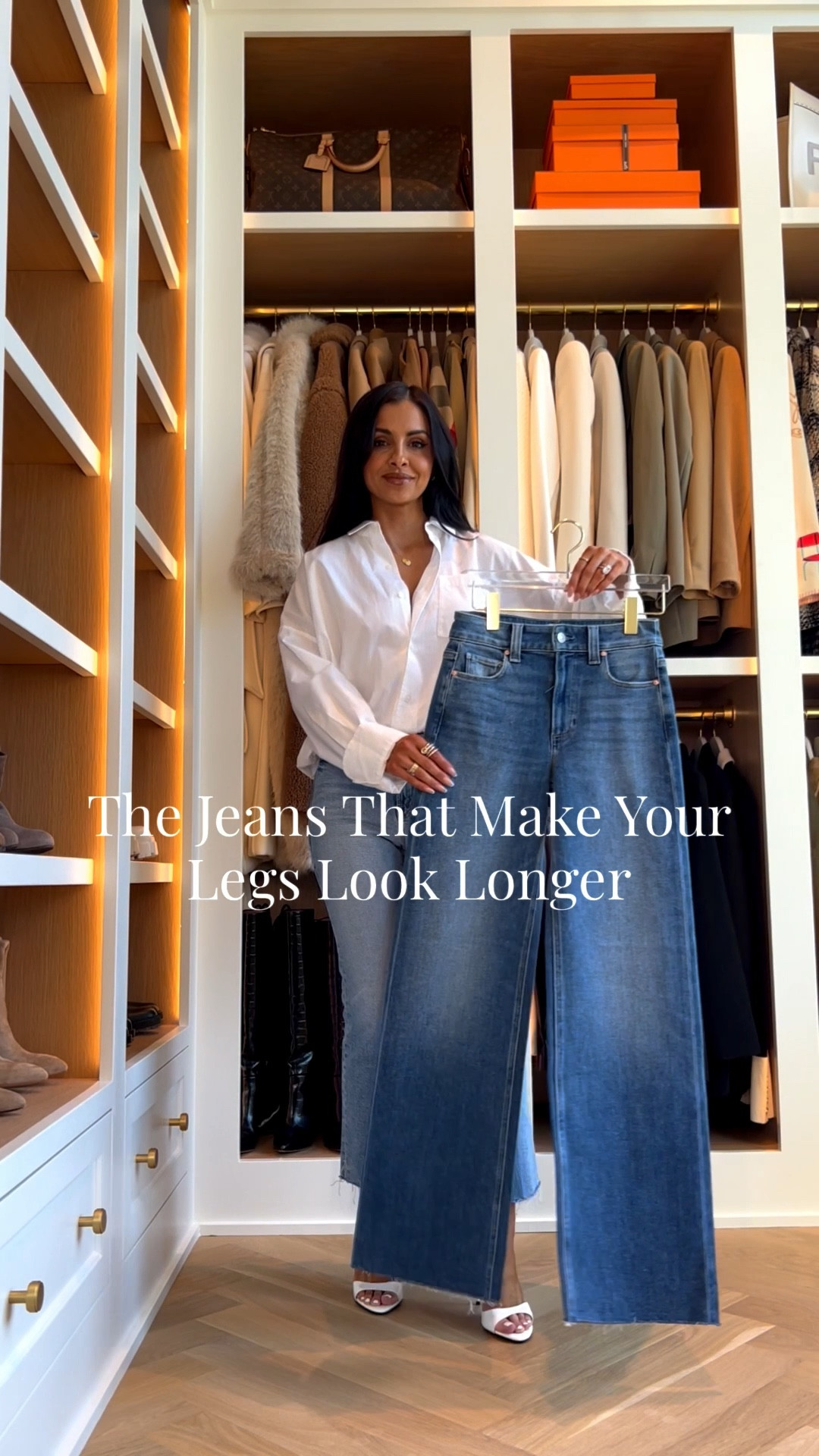 The wide leg jeans that make your legs look longer
Paige Anessa raw hem jeans wearing a 24 - run TTS
Anthropologie floral jacket wearing an XS
Hermes inspired bag 
Amazon sunglasses
Date night outfit idea / cute spring outfit / mom outfit 



#LTKootd #LTKOver40 #LTKmomlife