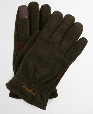 Barbour Men's Coalford Long Pile Fleece Gloves - Macy's | Macy's