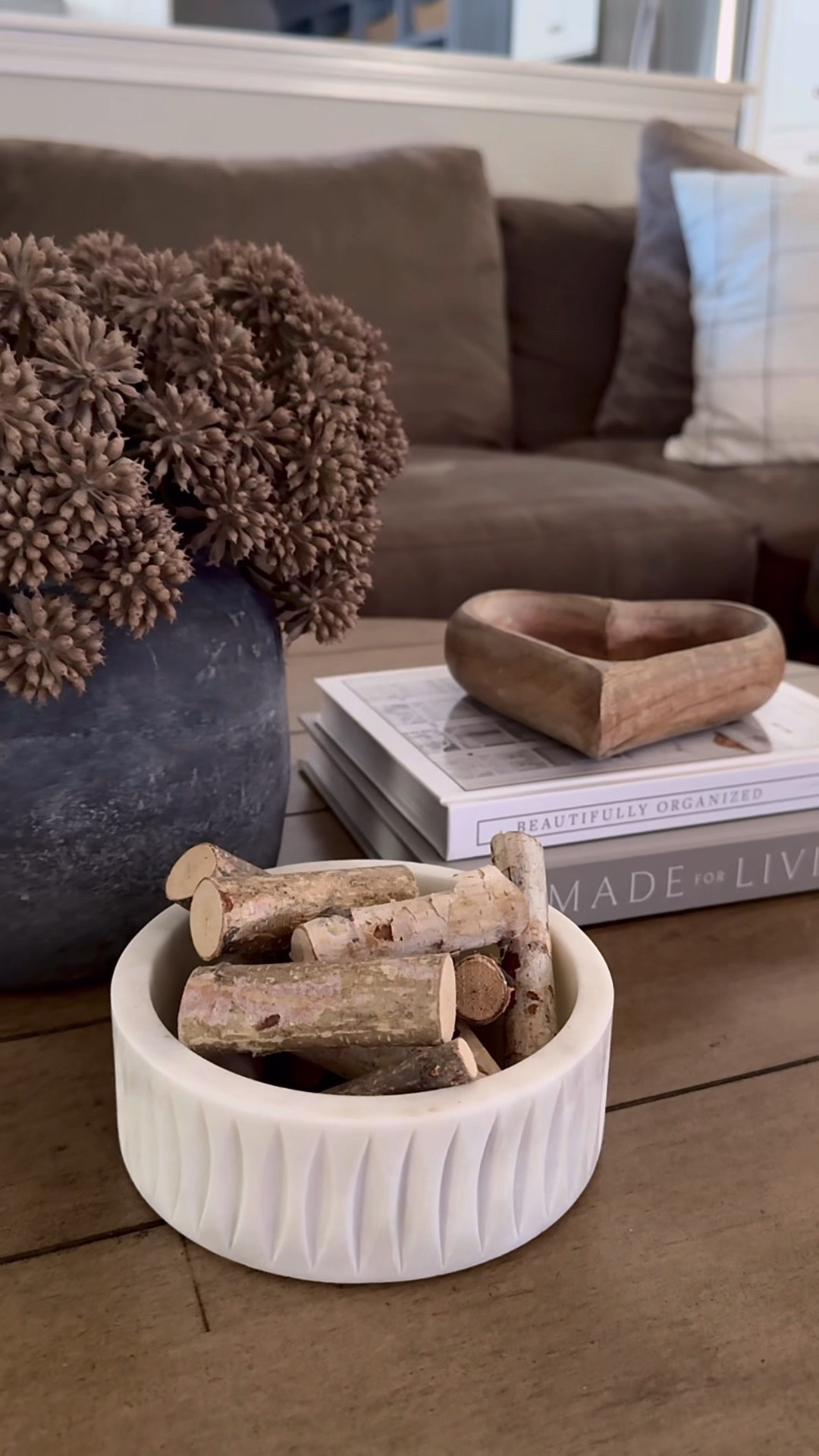 Coffee table styling #tablestyling #coffeetable #books #bowls #vases #floralstems #homedecor #livingroom #familyroom

#LTKHome #LTKSeasonal