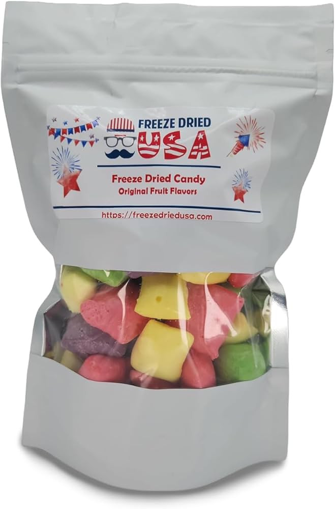 Freeze Dried Laffy Taffy Candy - Assorted Fruity Flavors - Deliciously Crunchy with Intense Flavo... | Amazon (US)