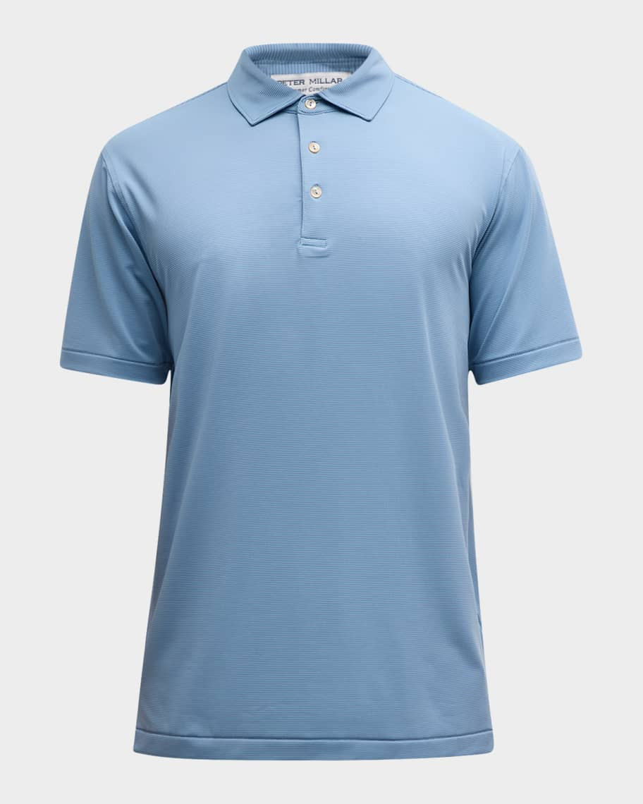 Peter Millar Men's Jubilee Performance Jersey Polo | Neiman Marcus