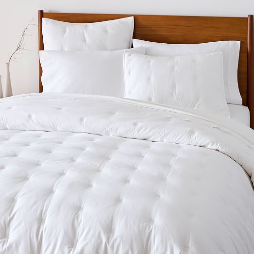 Washed Cotton Comforter & Shams | West Elm (US)