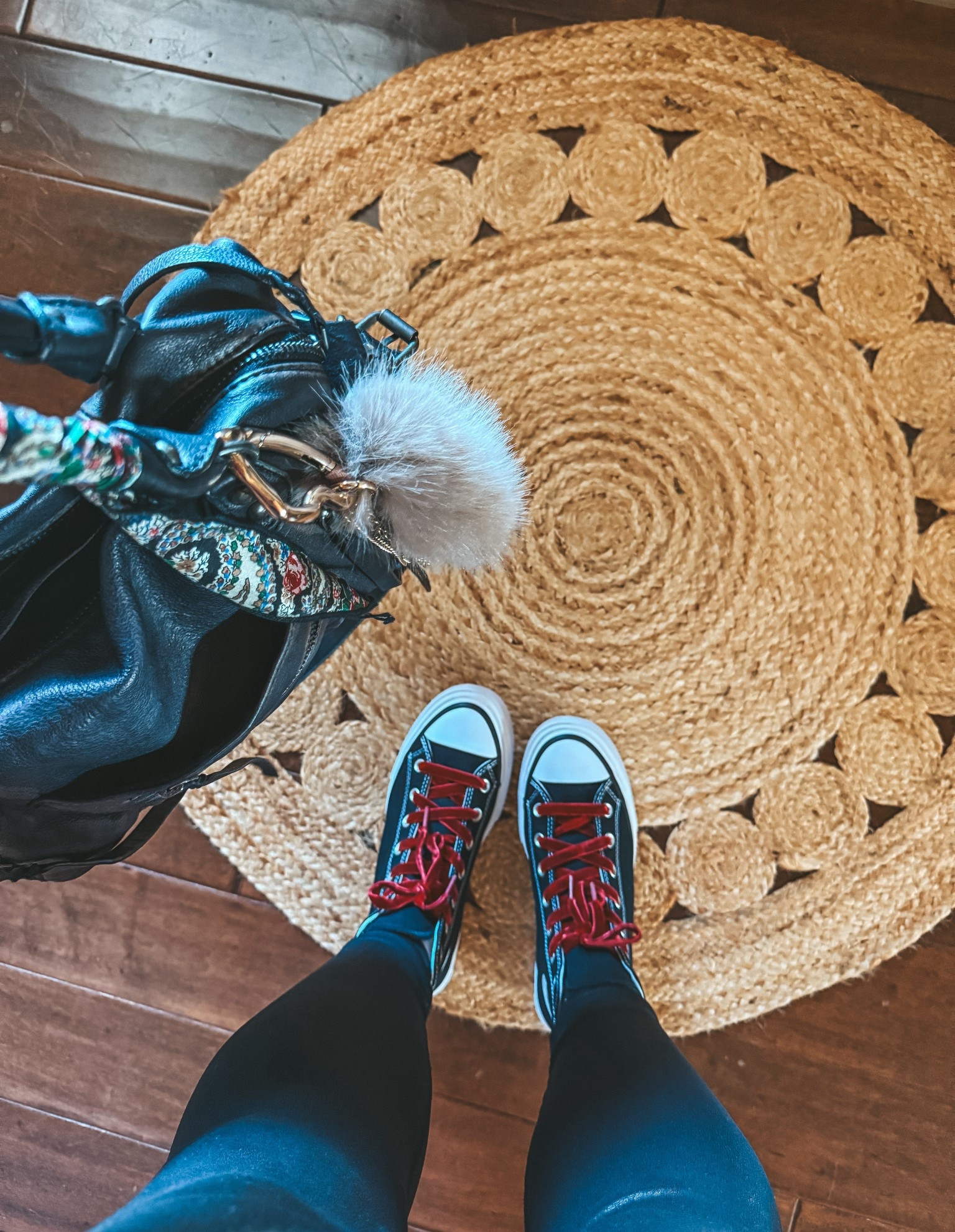 Adding some cute shoelaces can make such a statement to an outfit! These are velvet shoelaces and so fun! 
I size down in these Converse and they are ON SALE! 

#LTKSaleAlert #LTKOver40 #LTKootd