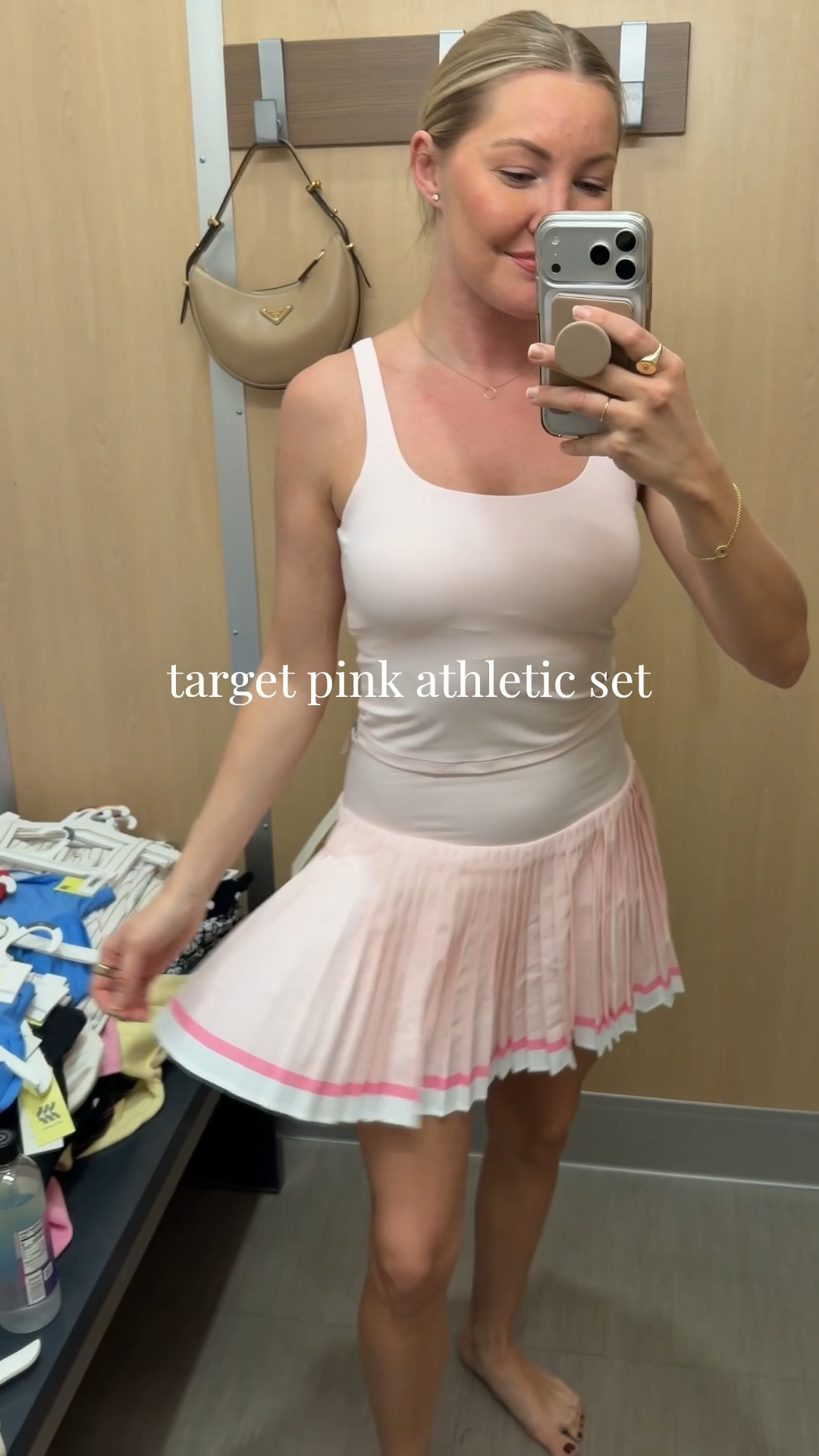 Spring pink athletic set 

#LTKfitnessgoals #LTKSeasonal #LTKActive