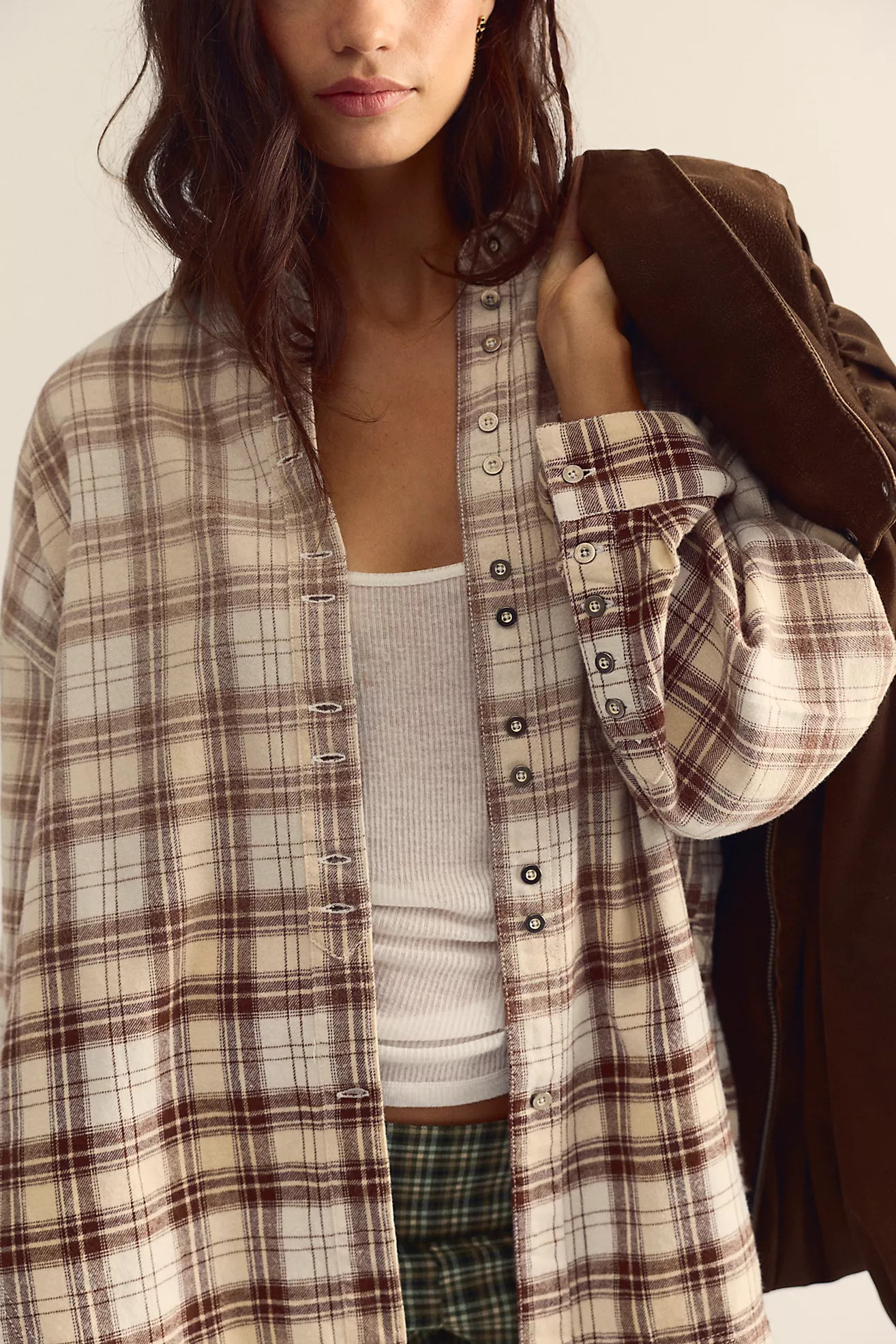 We The Free Lexi Plaid Button Down | Free People (Global - UK&FR Excluded)