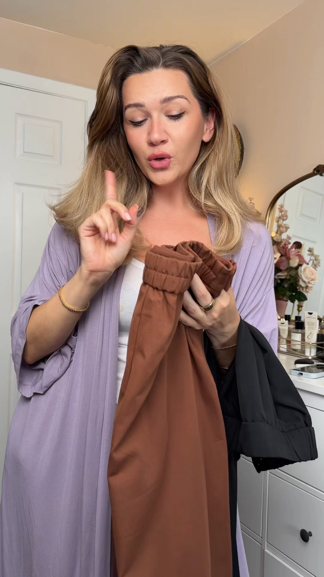 Business Casual Conference outfits that are affordable AND look / feel great! 🤎

Base:

Pants: Amazon | Medium $30
Skirt: AMazon | Medium $40
Tank Top: Zara $20

Travel Day:
Cupshe Cardigan $35
Sam Edelman Loafer (on sale $110)
Calpak Carry-on

Sessions
Top: Amazon $29
Watch: Amazon $57
Earrings: Amazon $15
Tote: Amazon $50

3. Client Dinner
Top: WHBM $66
Belt: Amazon $15 (2-pack, black + beige)
Clutch: Amazon $35
Watch: Amazon $57
Earrings: Amazon $15

4. Presentation
Blazer: Old H&M (linked similar) 
Kitten heels: Sam edelman on sale $75 from $150
Bag: DeMellier 
Watch: Amazon $57
Earrings: Amazon $15

5 | Dinner #2 / Evening 
Top: Nordstom $119
Clutch: Quince leather $134
Kitten heels: Sam edelman on sale $75 from $150
Watch: Amazon $57
Earrings: Amazon $15

6 | Sessions 
Blazer: H&M old (linked similar)
Kitten heels: Sam edelman on sale $75 from $150
Tote: Amazon $50 
Watch: Amazon $57
Earrings: Amazon $15

Travel Day:
Cupshe Cardigan $35
Sam Edelman Loafer (on sale $110)
Calpak Carry-on

Comment SHOP below to receive a DM with the link to this post on my LTK ⬇ https://liketk.it/6lWy9

#LTKgrwm #LTKootd #LTKWorkwear #LTKgrwm #LTKootd #LTKWorkwear