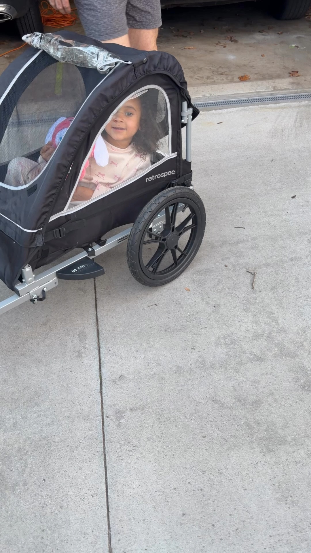 The coolest way to take your little one on a bike ride with you!!! Bella loves hoping in this and going on a ride with her Daddy!!! The carriage and bike are both on sale
today!! 

#LTKKids #LTKSpringSale #LTKActive