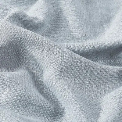 Blue Fog Pinch Pleated Full Blackout Curtains Linen Blended Room Darkening Window Curtains 95 Inch For Living Room Bedroom Thermal Insulated Pinch Ple | Wayfair North America