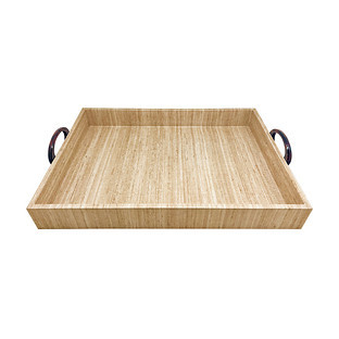 Mariposa Mallorca Faux Grasscloth Beige | The Container Store