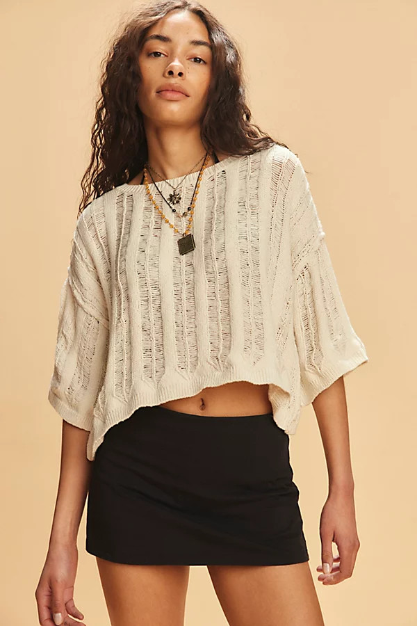 My Little Micro Mini Knit Skort | Free People (Global - UK&FR Excluded)