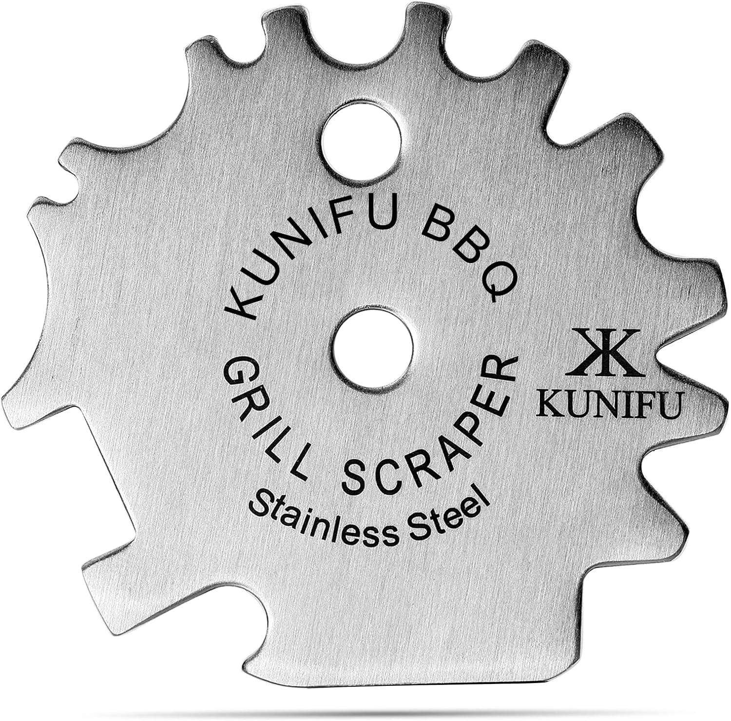 KUNIFU BBQ Grill Scraper, Stocking Stuffers, Bristle-Free for Griddle, Kitchen Gadgets Cleaner, C... | Amazon (US)